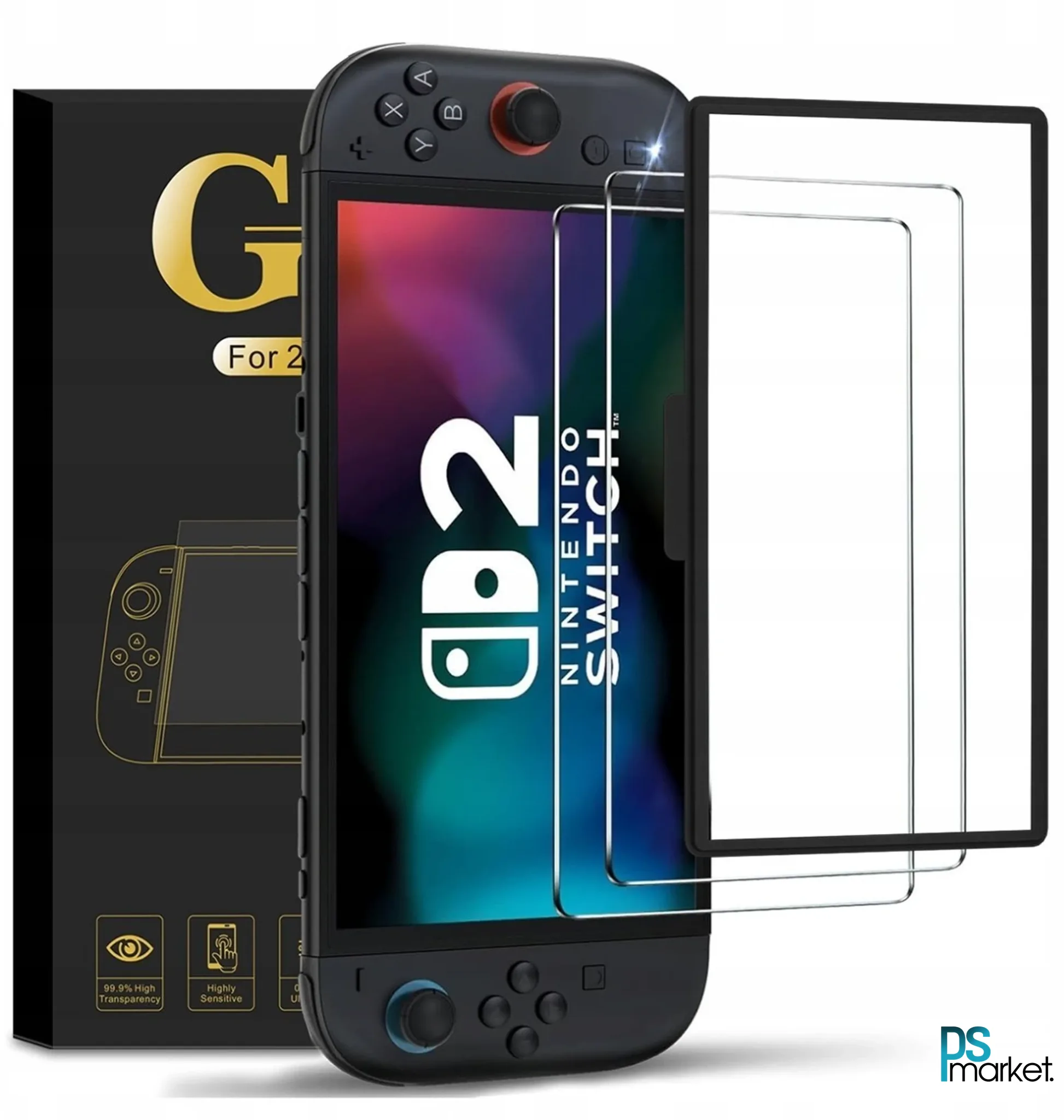 Nintendo Switch 2 Screen Protector Set