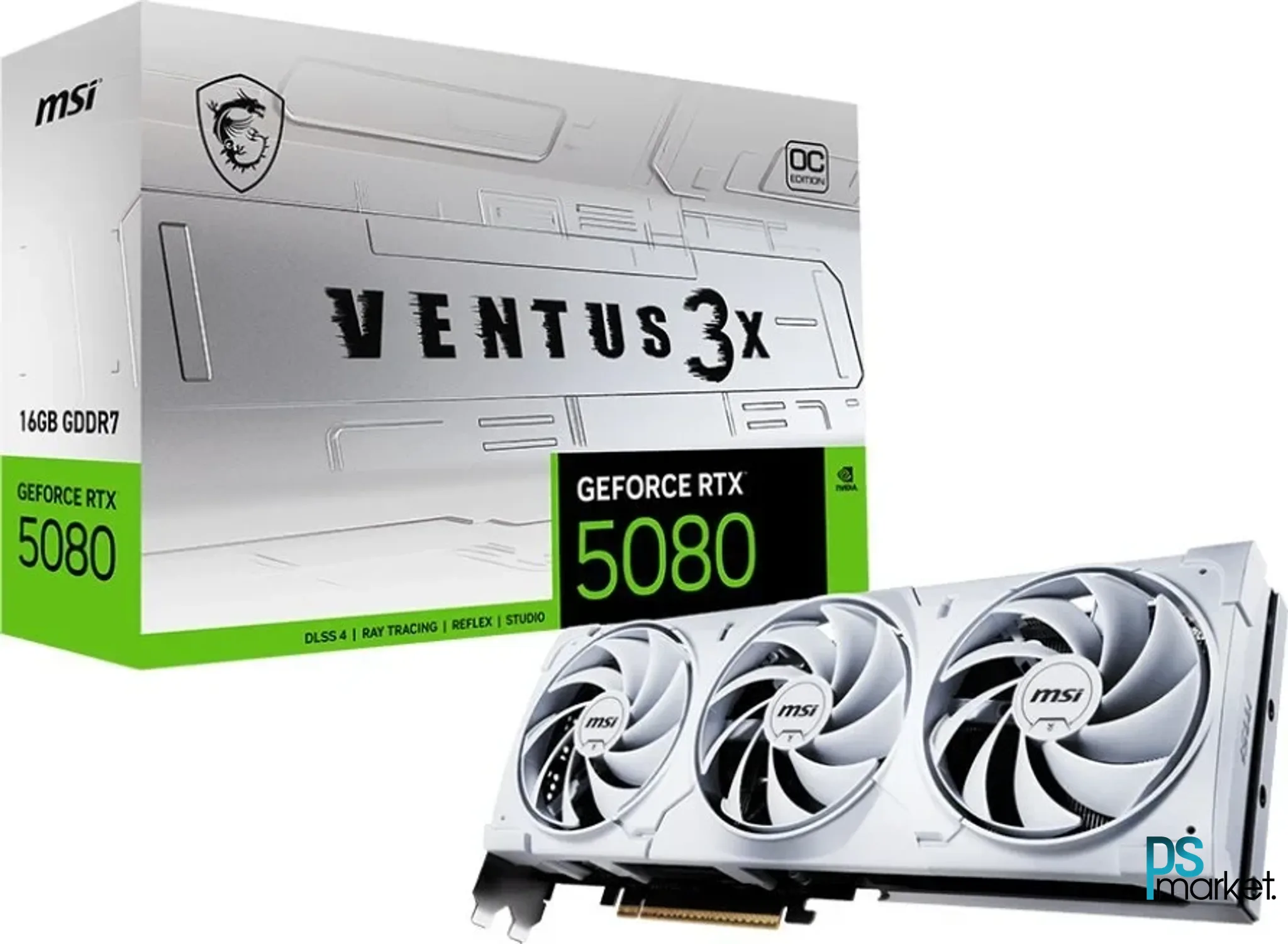 MSI RTX 5080 Ventus 3X OC White 16GB GDDR7